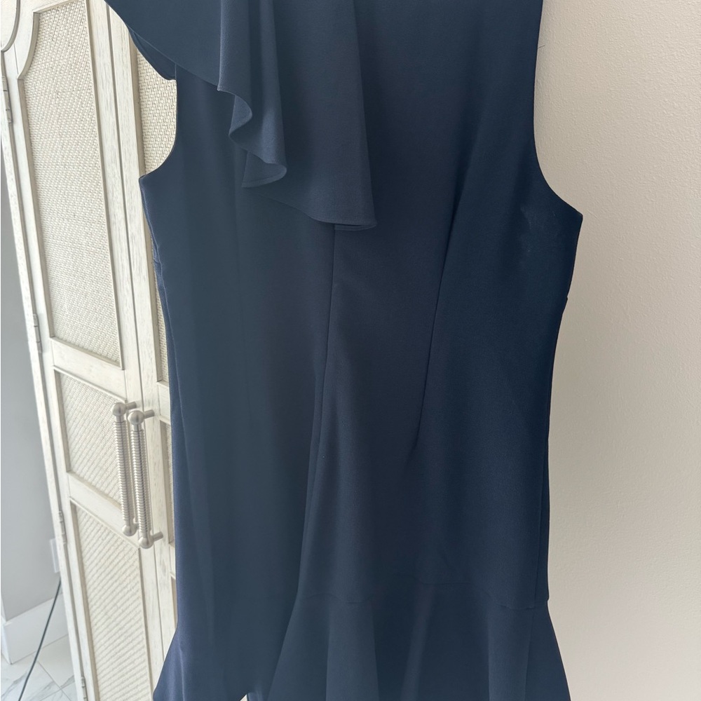 Eliza J Navy Sheath Dress